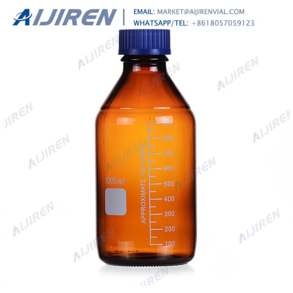 Lean Cough amber reagent bottle